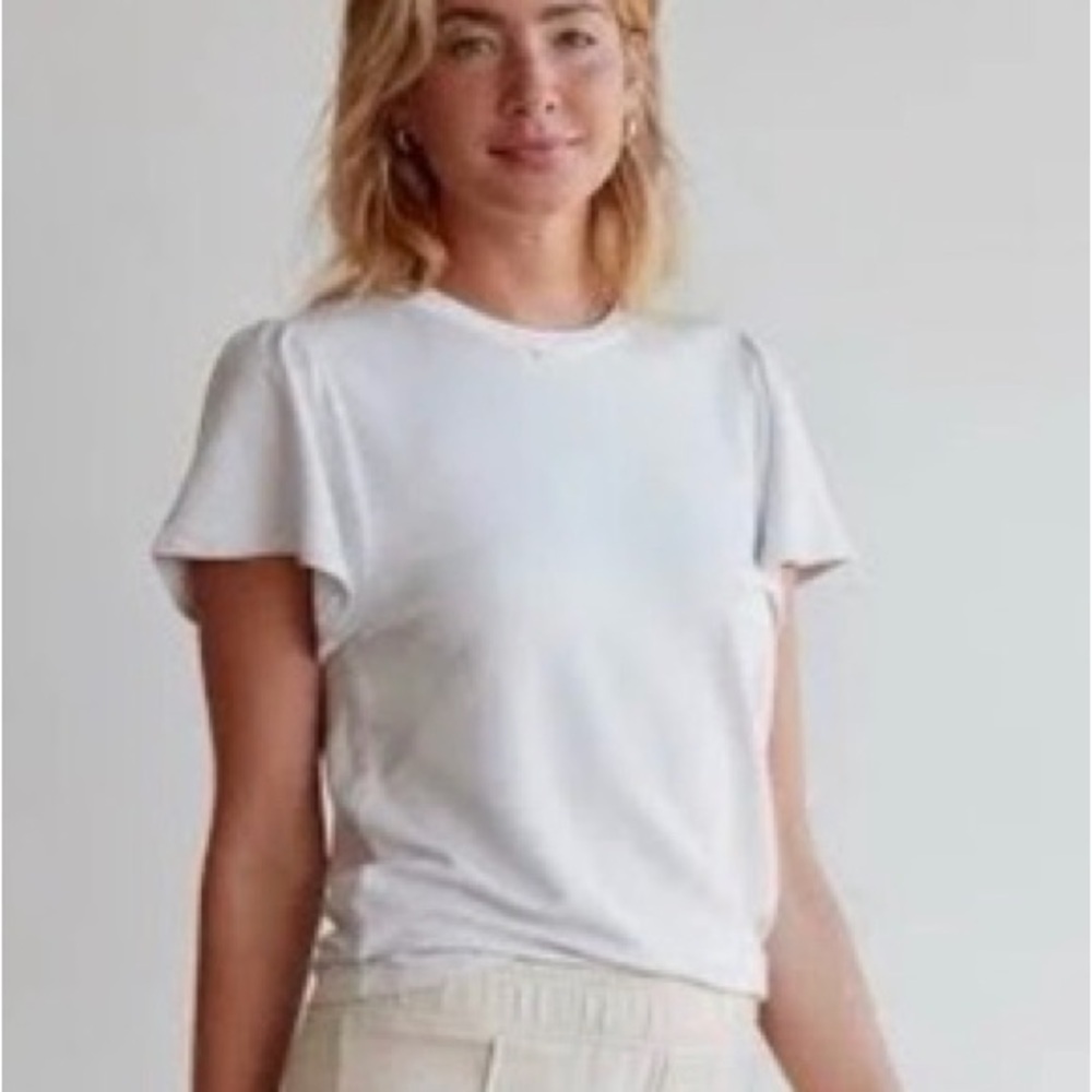 Grey State Tee in Ivory size 4/XL